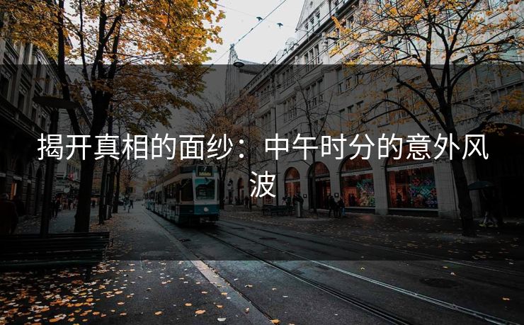 揭开真相的面纱：中午时分的意外风波